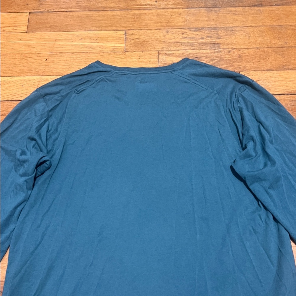 Janji Runterro Bio Long Sleeve Tee Shirt in Jasper Green, Women’s size Small - Picture 12 of 15